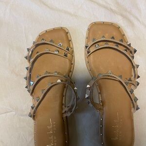 Tan sandals